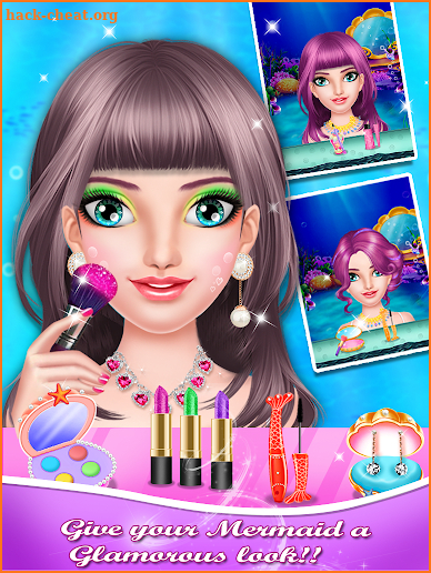 Mermaid Princess Makeover - Secrets Star Salon screenshot