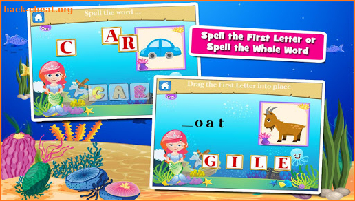 Mermaid Princess Pre K Games screenshot