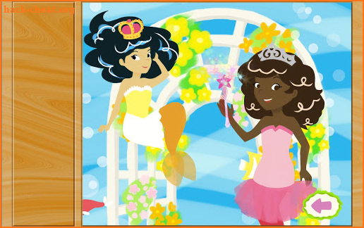 Mermaid Princess Puzzles Full screenshot