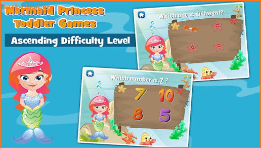 Mermaid Princess Toddler Games screenshot