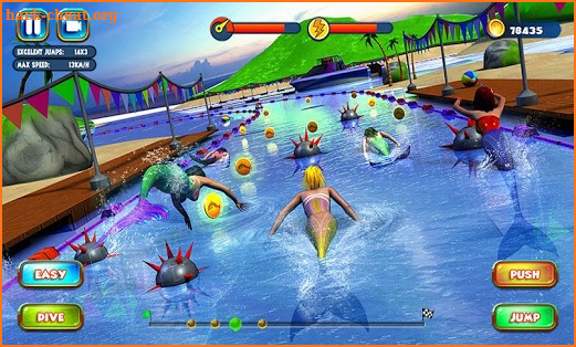 Mermaid Race 2016 screenshot