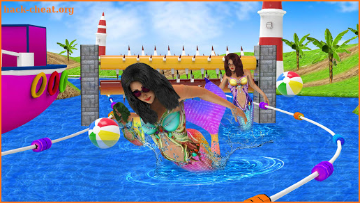 Mermaid Race 2020: Real Mermaid Simulator Games 3d screenshot