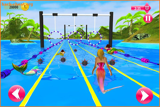 Mermaid Racing Simulator 3D screenshot