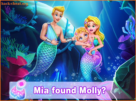 Mermaid Secrets 47- Magic Baby Princess Game screenshot