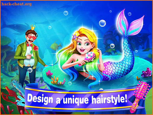 Mermaid Secrets22 –Princess Hair Salon for Party screenshot