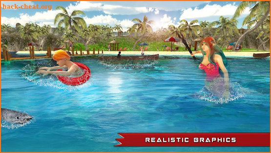 Mermaid Simulator 3D - Sea Animal Attack Games screenshot