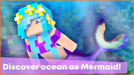 Mermaid Tail Mod for Minecraft PE screenshot