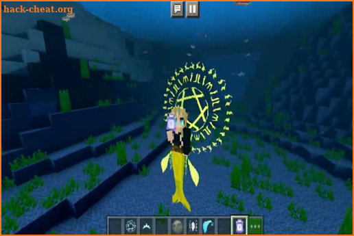 Mermaid Tail mod skin mcpe screenshot