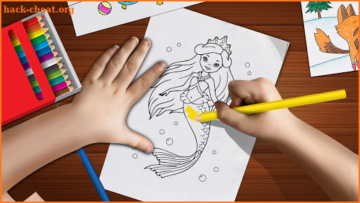 Mermaids Coloring – Mermaid Princess COLORING BOOK screenshot