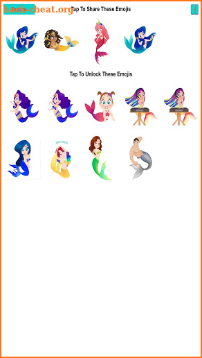 Mermatude - Mermaids with Attitude Emoji Stickers screenshot