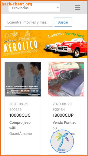 Merolico.net screenshot