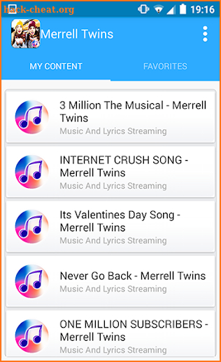 Merrell Twins - New Music and Lyrics screenshot