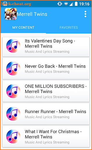 Merrell Twins - New Music and Lyrics screenshot