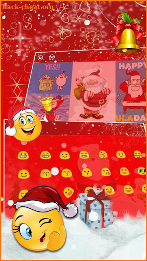 Merry Christmas 2018 Keyboard Theme screenshot