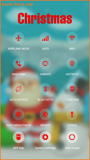 Merry Christmas APUS Launcher theme screenshot