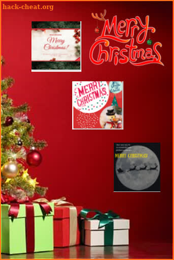 MERRY CHRISTMAS CARD screenshot