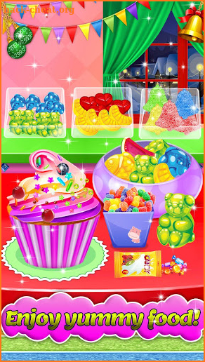 Merry Christmas Cupcakes Maker-Cooking Games screenshot