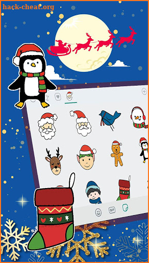 Merry Christmas Emoji Stickers screenshot