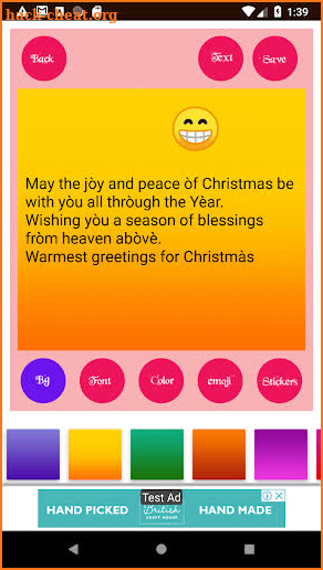 Merry Christmas Gif Stickers screenshot