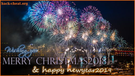 Merry Christmas Greeting and Happy New Year 2019 screenshot