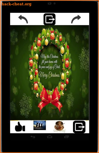 Merry Christmas Greeting Card screenshot