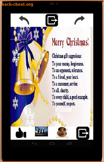 Merry Christmas Greeting Card screenshot