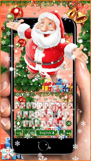 Merry Christmas Keyboard screenshot