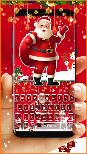 Merry Christmas Live Keyboard screenshot