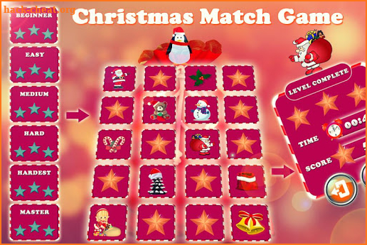 Merry Christmas Memory Game screenshot