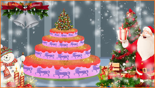 Merry Christmas Party Cake - Happy New Year screenshot