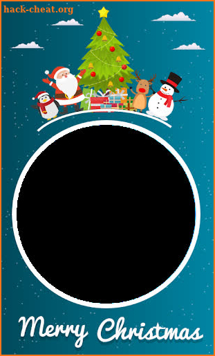 Merry Christmas photo frame 2021 screenshot