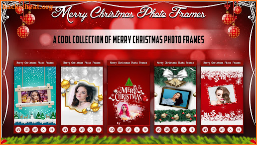 Merry Christmas Photo Frames screenshot