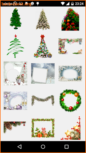 Merry Christmas Photo Stickers screenshot