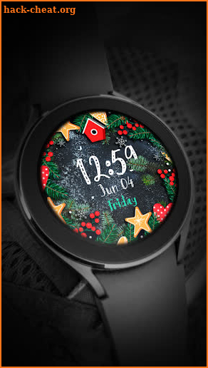 Merry Christmas Pixel Watch screenshot