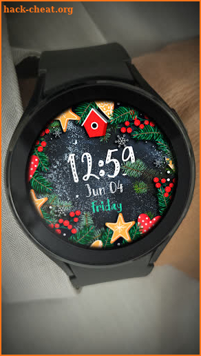 Merry Christmas Pixel Watch screenshot