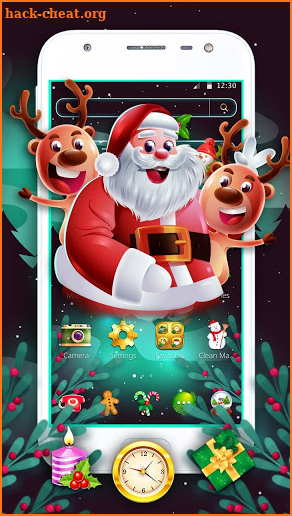 Merry Christmas Santa Claus Theme screenshot