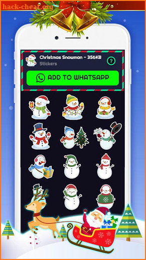 Merry Christmas Stickers screenshot