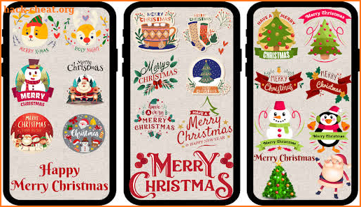 Merry Christmas Stickers 🎅🎄Happy NewYear Sticker screenshot