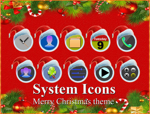 Merry Christmas Theme screenshot