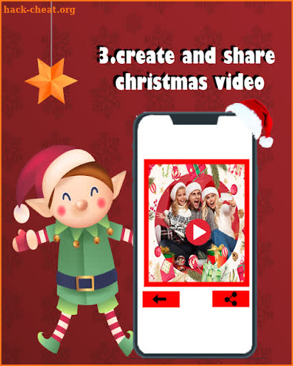 Merry christmas video maker screenshot