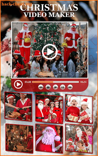 Merry Christmas Video Maker 2018 screenshot