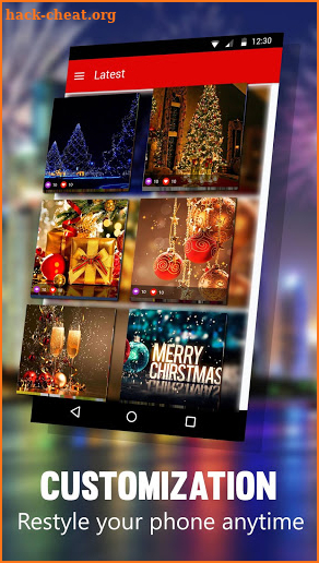 Merry Christmas Wallpapers Free Xmas Wallpaper 🎅 screenshot