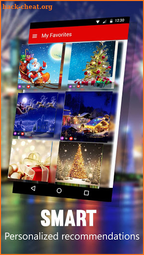 Merry Christmas Wallpapers Free Xmas Wallpaper 🎅 screenshot