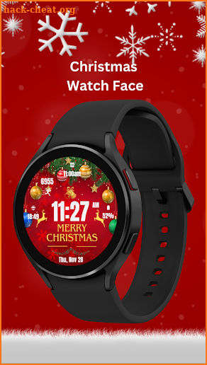 Merry Christmas Watch Face screenshot