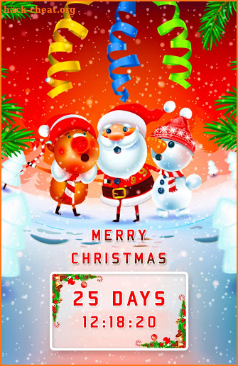Merry Xmas Countdown -  Chrismas Timer screenshot