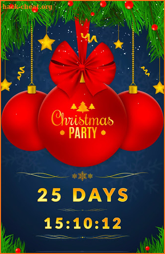 Merry Xmas Countdown - Christmas Timer screenshot