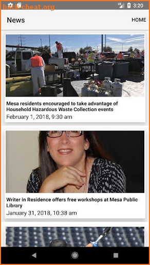 Mesa Now screenshot