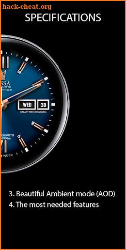 Messa Watch Face BN10 Classic screenshot