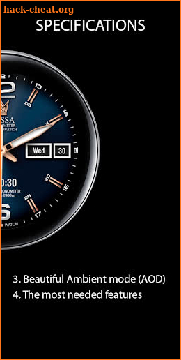 Messa Watch Face BN11 Classic screenshot