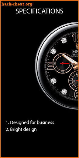 Messa Watch Face BN45 Luxury screenshot
